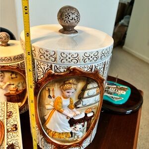 Vintage Ceramic Canister 8.5”